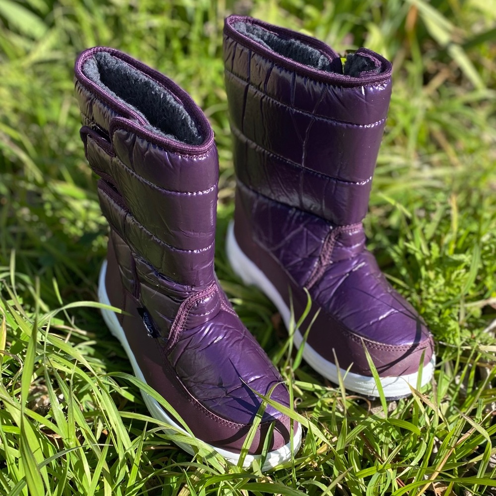 Outee Girls Puffer Snow Boots